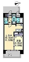 香川県高松市塩上町一丁目2-11（賃貸マンション1LDK・6階・40.80㎡） その2