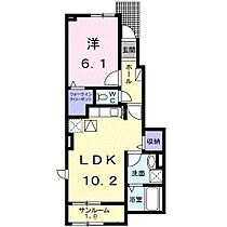 香川県高松市松並町985番地1（賃貸アパート1LDK・1階・44.02㎡） その2