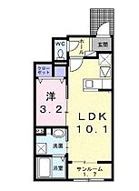 香川県高松市屋島西町1819番地6（賃貸アパート1LDK・1階・36.29㎡） その2