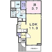 香川県高松市六条町1423番地1（賃貸アパート1LDK・1階・37.13㎡） その2