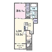 香川県高松市仏生山町甲1652番地6（賃貸アパート1LDK・1階・50.05㎡） その2