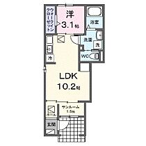 香川県高松市多肥下町108番地1（賃貸アパート1LDK・1階・36.25㎡） その2