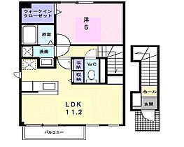 香川県高松市勅使町812番地1（賃貸アパート1LDK・2階・46.28㎡） その2