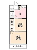 香川県高松市東ハゼ町10-5（賃貸アパート2K・1階・32.40㎡） その2