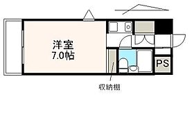 香川県高松市錦町二丁目12-17（賃貸マンション1K・7階・20.75㎡） その2