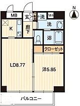 香川県高松市錦町一丁目7-8（賃貸マンション1LDK・5階・40.47㎡） その2