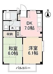 🉐敷金礼金0円！🉐フォブール植原Ａ・Ｂ