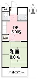 間取図画像 1DK