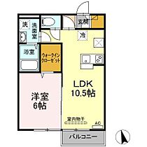 リビングタウン高松中央 B108 ｜ 香川県高松市木太町4468-1（賃貸アパート1LDK・1階・40.07㎡） その2