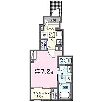 クラール元山駅前Ｂ 105 ｜ 香川県高松市元山町1067番地1（賃貸アパート1K・1階・29.72㎡） その2