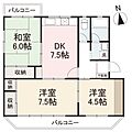スカイハイツ太田4階5.2万円