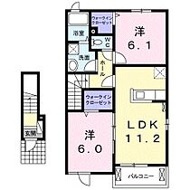 サンフラワー成合 202 ｜ 香川県高松市成合町265番地3（賃貸アパート2LDK・2階・57.64㎡） その2