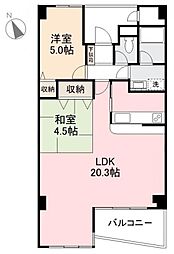 UTOPIAHILLS 2LDKの間取図画像