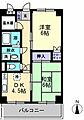 津山マンション6階4.5万円