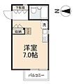 パークサイドK2階2.4万円