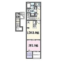 ライラック元山 203 ｜ 香川県高松市元山町1065番地1（賃貸アパート1LDK・2階・38.81㎡） その2