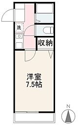 間取図画像 1K