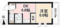 グランドール幸1階4.4万円