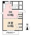 フォルトゥーナカメオカ4階3.4万円