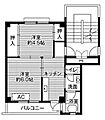 ビレッジハウス白鳥2号棟4階2.9万円