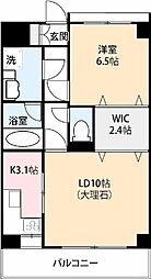 ESPERANZA1 1LDKの間取図画像