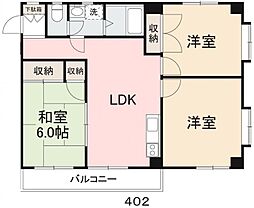 ライムコートフタバ 3LDKの間取図画像