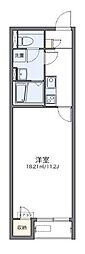 レオネクストクレール国分寺 1Kの間取図画像