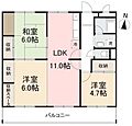 第2コーポ浅田4階4.0万円