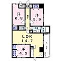 ディアコート木太8階6.7万円