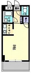 コンコート志度 1Kの間取図画像