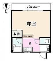 レーベルハイツ 402 ｜ 香川県高松市福岡町二丁目28-25（賃貸マンション1K・4階・26.00㎡） その2