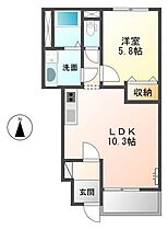 グラン　フェリシア　I 105 ｜ 香川県高松市六条町953-2（賃貸アパート1LDK・1階・40.82㎡） その2