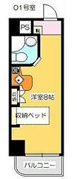 ラ・パルフェ・ド・コゼット ワンルームの間取図画像