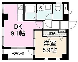 ボナールＫ 402 ｜ 香川県高松市松島町1丁目14番18号（賃貸マンション1DK・4階・38.63㎡） その2