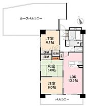 ダイアパレスロワイヤル栗林公園701号 701 ｜ 香川県高松市栗林町一丁目1-12（賃貸マンション3LDK・7階・67.83㎡） その2