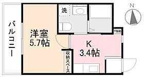 グランデ瀬戸 205 ｜ 香川県高松市松福町二丁目5-26（賃貸マンション1K・2階・25.00㎡） その2