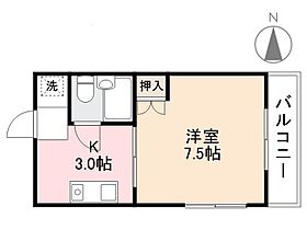 屋島ホーム 2-13 ｜ 香川県高松市屋島西町2290（賃貸アパート1K・2階・24.30㎡） その2