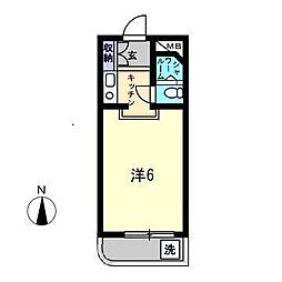 間取図画像 1K