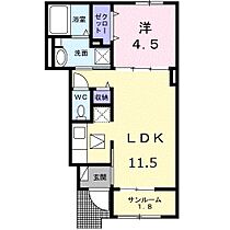 レジデンス 103 ｜ 香川県高松市寺井町詳細未定（賃貸アパート1LDK・1階・40.03㎡） その2