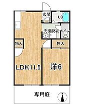 シティハイツ屋島 103 ｜ 香川県高松市屋島中町201（賃貸アパート1LDK・1階・40.92㎡） その2