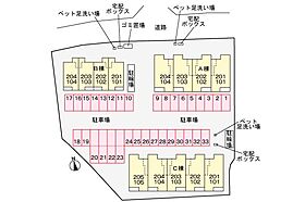 クラール鶴市フロイデＢ 103 ｜ 香川県高松市鶴市町詳細未定（賃貸アパート1LDK・1階・36.29㎡） その17