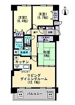 アルファステイツ屋島II 502 ｜ 香川県高松市屋島西町1748（賃貸マンション3LDK・5階・75.69㎡） その2