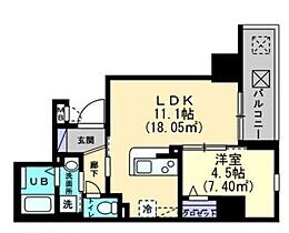 ルミナス藤塚町 202 ｜ 香川県高松市藤塚町三丁目3-6（賃貸マンション1LDK・2階・37.53㎡） その2