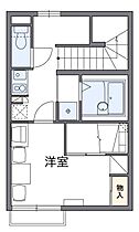 レオパレスキリーク　ＹＨ 204 ｜ 香川県高松市鶴市町792-1（賃貸アパート1K・2階・25.17㎡） その2