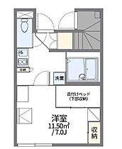 レオパレスラ　スリーズ 105 ｜ 香川県高松市林町1366-1（賃貸アパート1K・1階・23.18㎡） その2