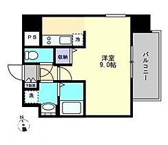 S-FORT高松中野町 801 ｜ 香川県高松市中野町1-7（賃貸マンション1R・8階・30.45㎡） その2