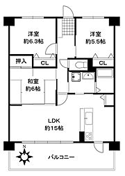 間取図画像 3LDK