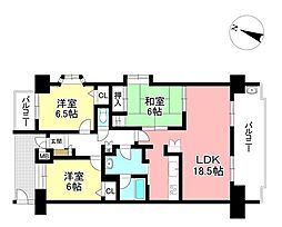 間取図画像 3LDK