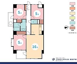 間取図画像 3LDK