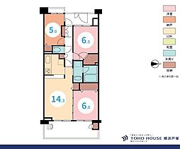 間取図画像 2SLDK